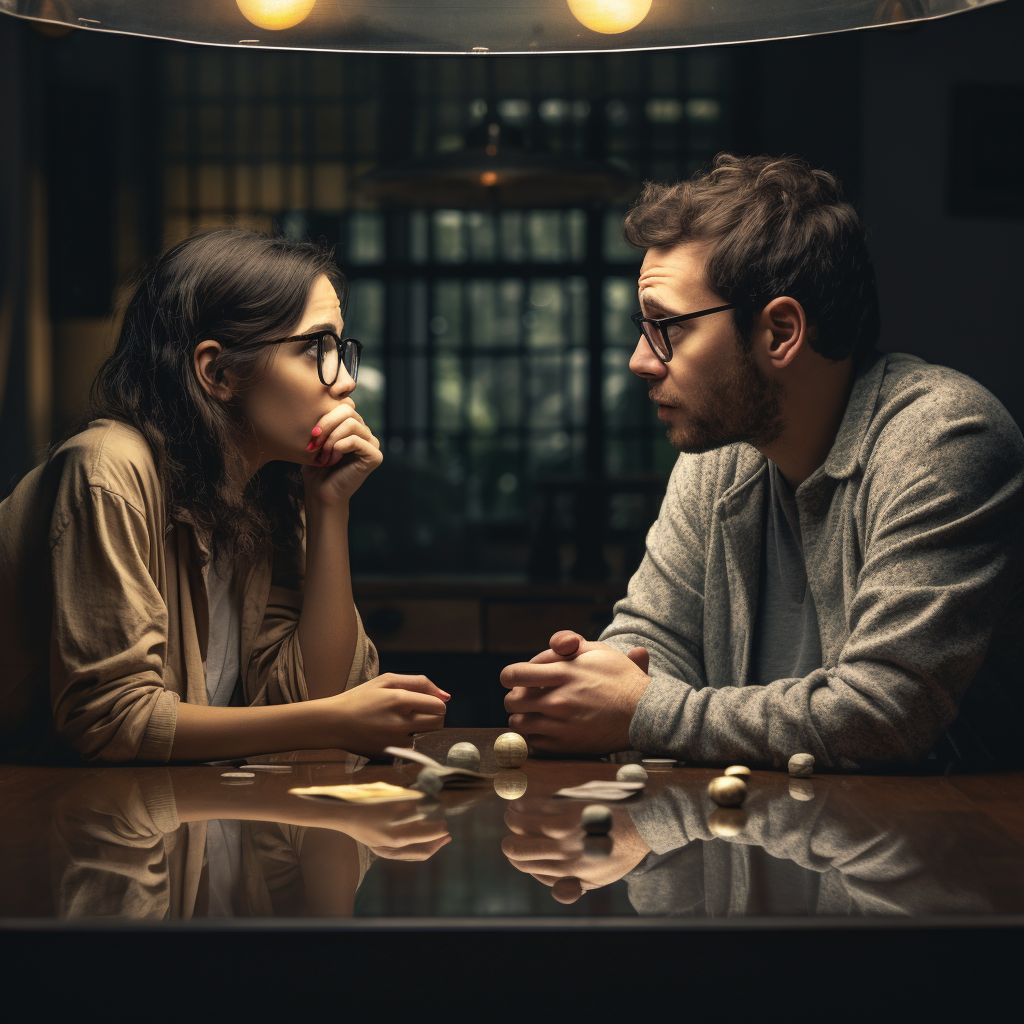 Desacordo sobre a quantidade de dívida aceitável no relacionamento Como lidar